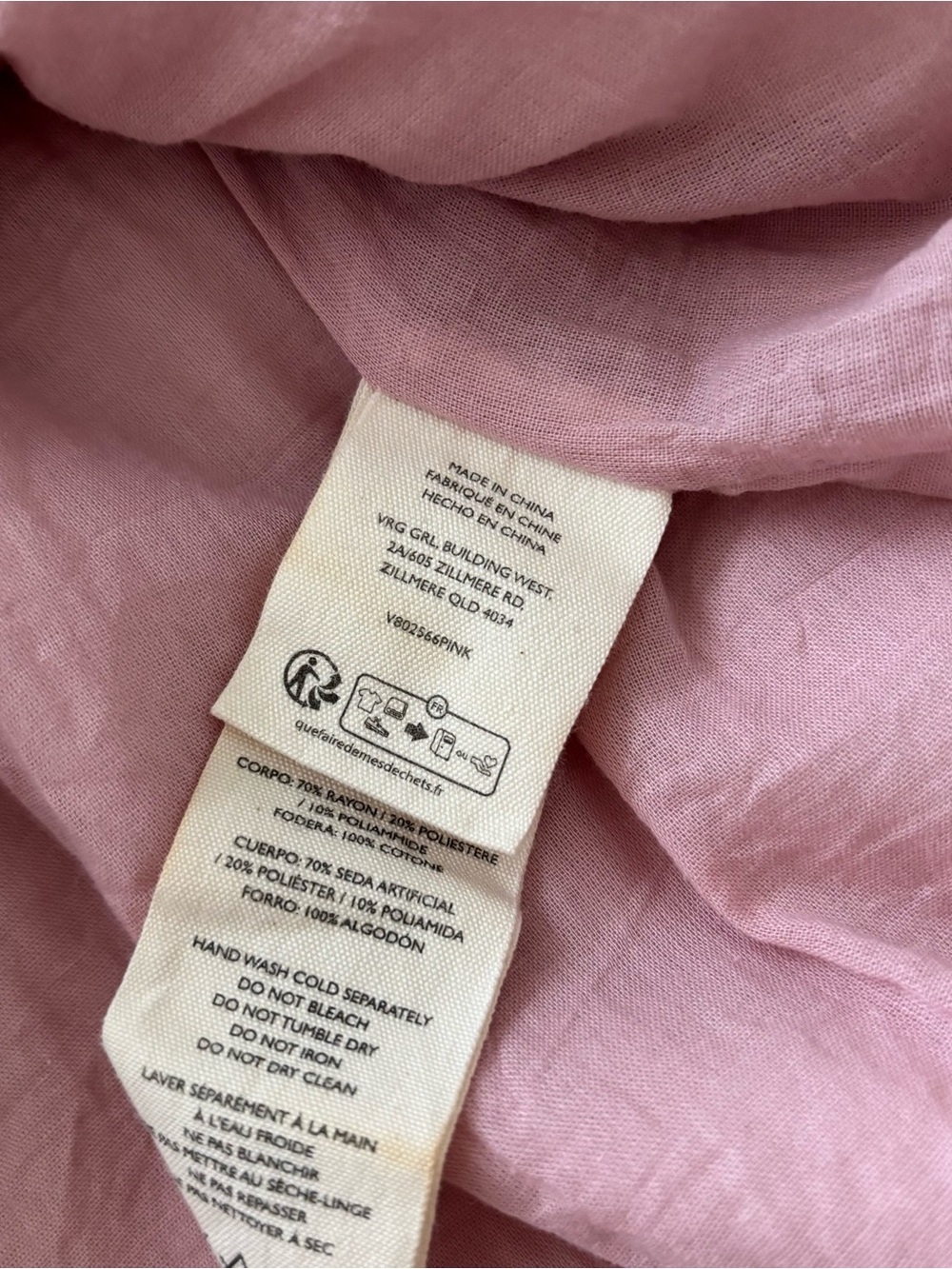 VRG GRL ‘Leo’ Mini Dress - Pink - Picture 7 of 13